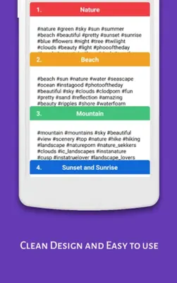 Hashtags android App screenshot 8